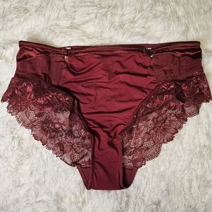 City Chic Renay Hi Brief  - merlot NWT | Size 14/XL